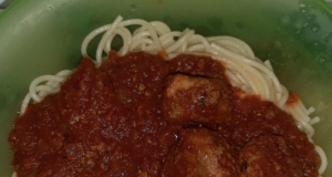 RO's Spaghetti and Meatballs