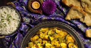 Zucchini & Parsnip Moghlai