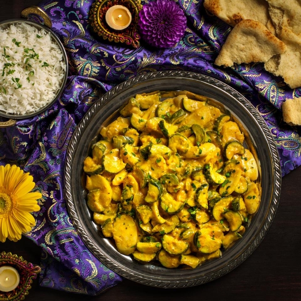 Zucchini & Parsnip Moghlai