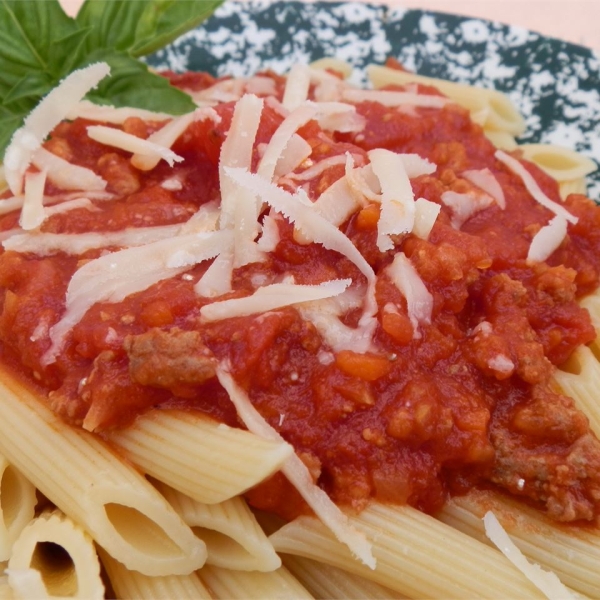 Tuscan Style Meat Sauce (Ragu Toscano)