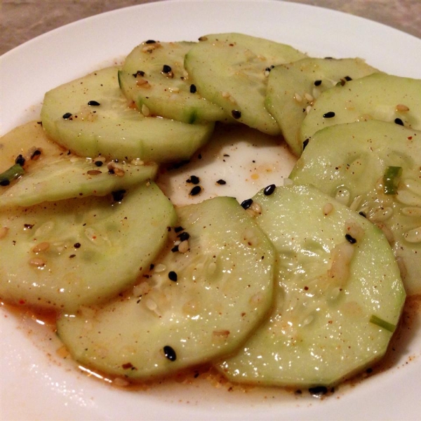 Refreshing Korean Cucumber Salad