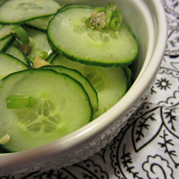 Refreshing Korean Cucumber Salad