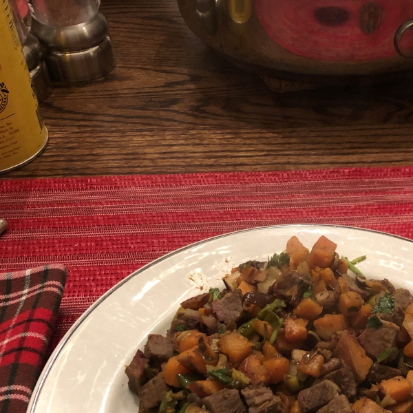 Leftover Roast Beef Hash