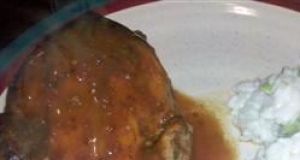 Plum-Glazed Cornish Game Hens