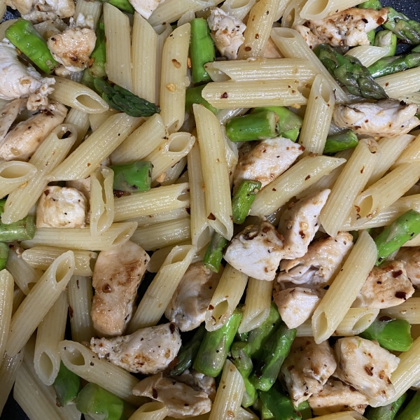 Asparagus, Chicken and Penne Pasta