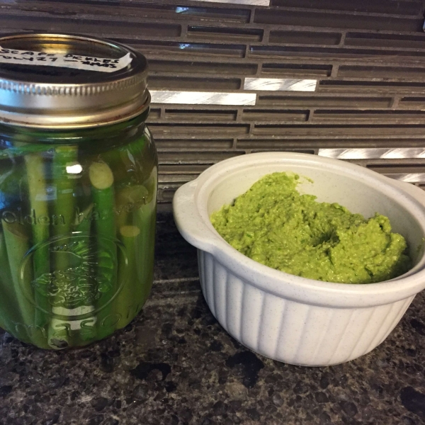 Garlic Scape Pesto