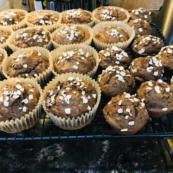 Spiced Pumpkin Molasses Muffins