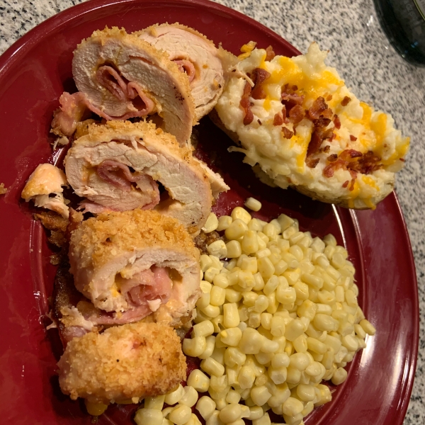 Cordon Bleu Chicken Rolls