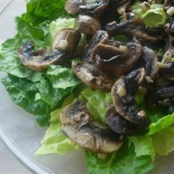 Warm Mushroom Salad