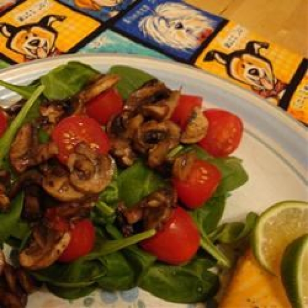 Warm Mushroom Salad