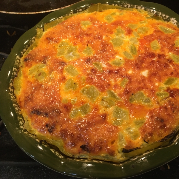 Chile Verde Quiche