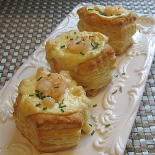 Shrimp Scampi Cheesecake Appetizer