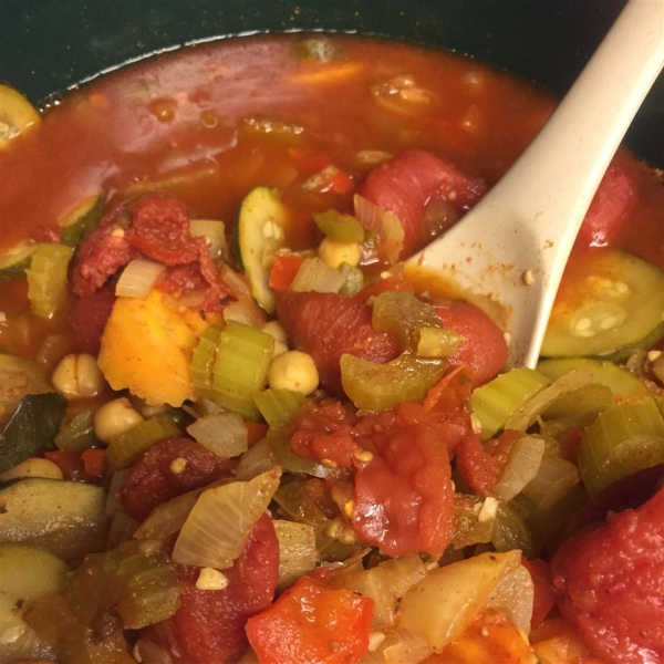 Slow Cooker Vegetable Chili