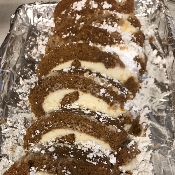 Pumpkin Log Roll