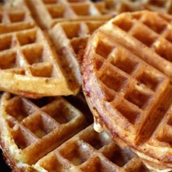 Waffle Iron Cornbread