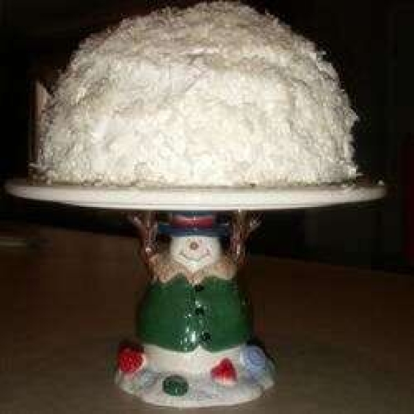 Easy Snowball Cake