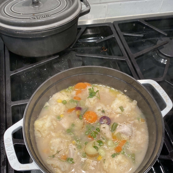 Old-Fashioned Chicken and Dumplings