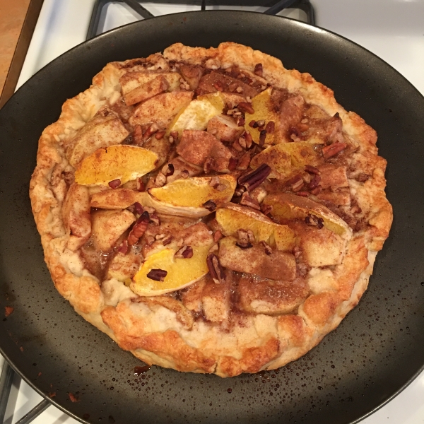 Rustic Fall Fruit Tart