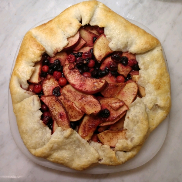 Rustic Fall Fruit Tart