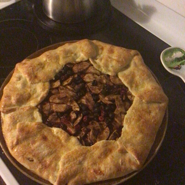 Rustic Fall Fruit Tart