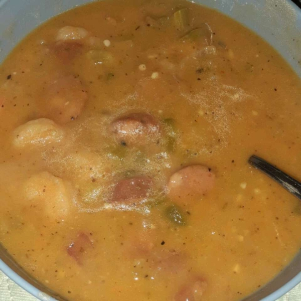 Easy Sausage and Shrimp Gumbo