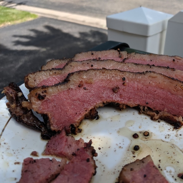 Sous Vide and Smoked East Coast Pastrami recipe Easy Cook Find