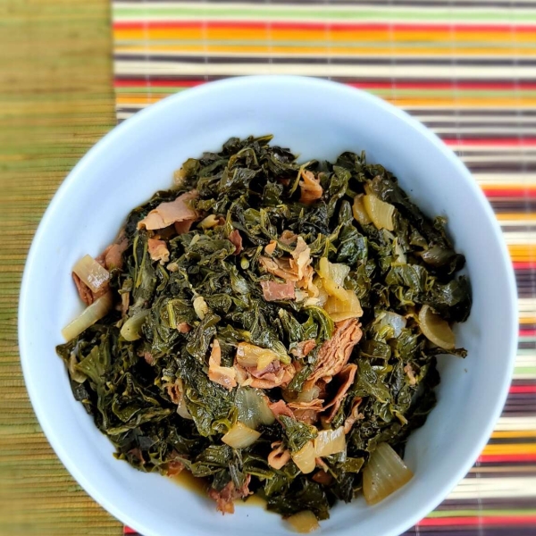 Turnip Greens with Bacon