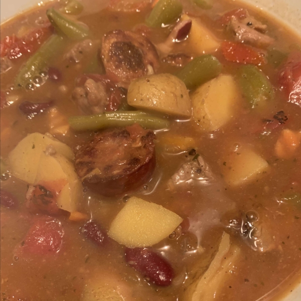 Mom's Portuguese Beef Stew