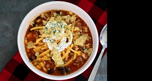 Taco Soup with Black Beans