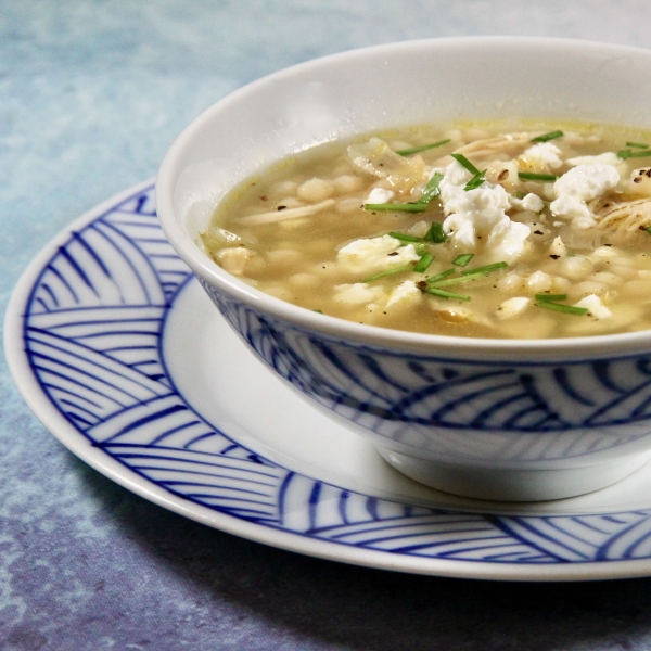 Greek-Inspired Lemon Chicken Soup