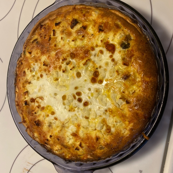 Asparagus and Mushroom Quiche