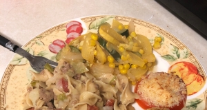 Quick Cabbage and Noodles