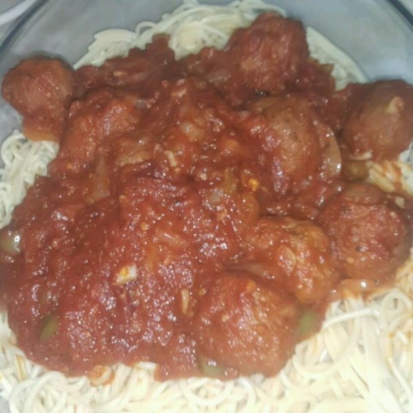 Megan's Amazing Spaghetti and Meatballs