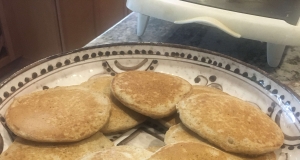 Whole Wheat, Oatmeal, and Banana Pancakes