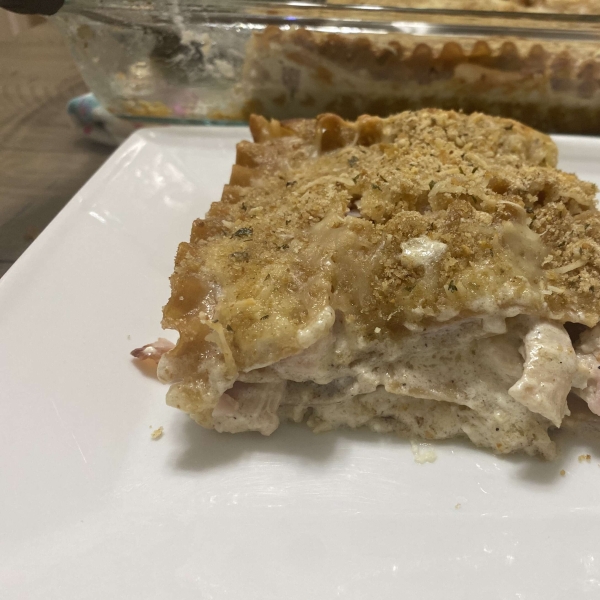 Chicken Cordon Bleu Lasagna