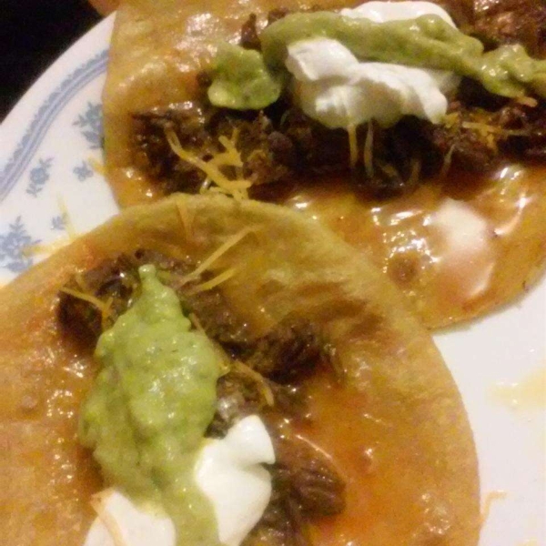 Shredded Beef Tacos with Lime