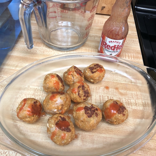 Buffalo Chicken Meatballs