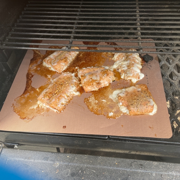 Grilled Marinated Salmon