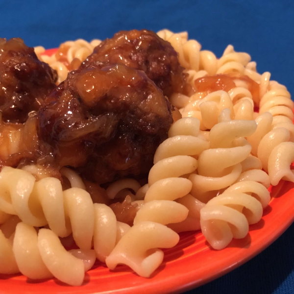 Slow Cooker Hawaiian Meatballs