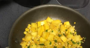 Yellow Squash and Corn Saute