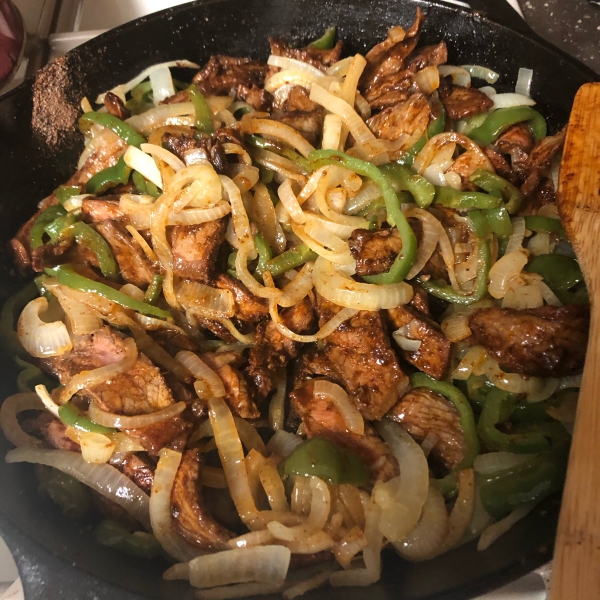 Venison Fajitas