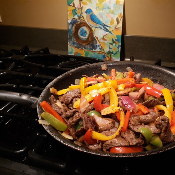 Venison Fajitas