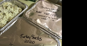 Thanksgiving Leftovers Stuffed Shells
