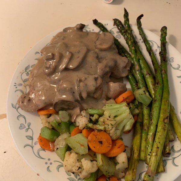 Pork Chops in Mushroom Gravy