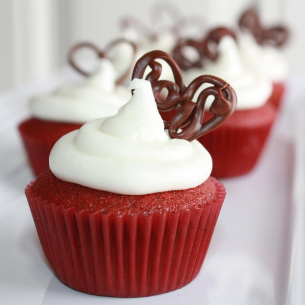 Moist Red Velvet Cupcakes
