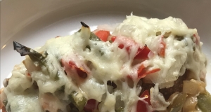 Shortcut Chicken Fajita Casserole