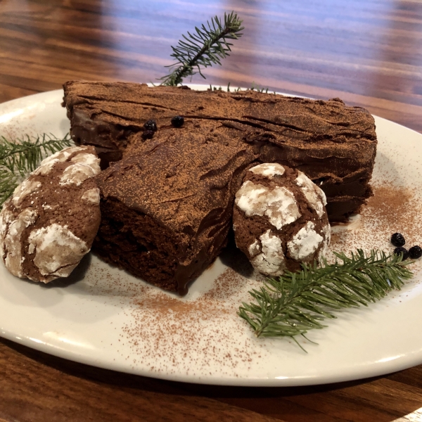 Chocolate Yule Log