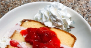 Strawberry Shortcake Ice Cream Cake