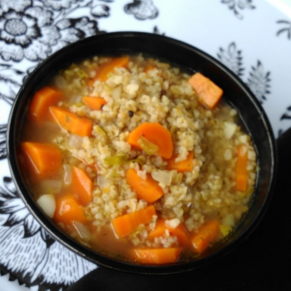 Freekeh Soup For Two