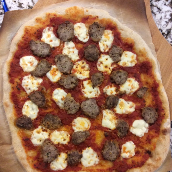 Brick-Oven Pizza (Brooklyn Style)